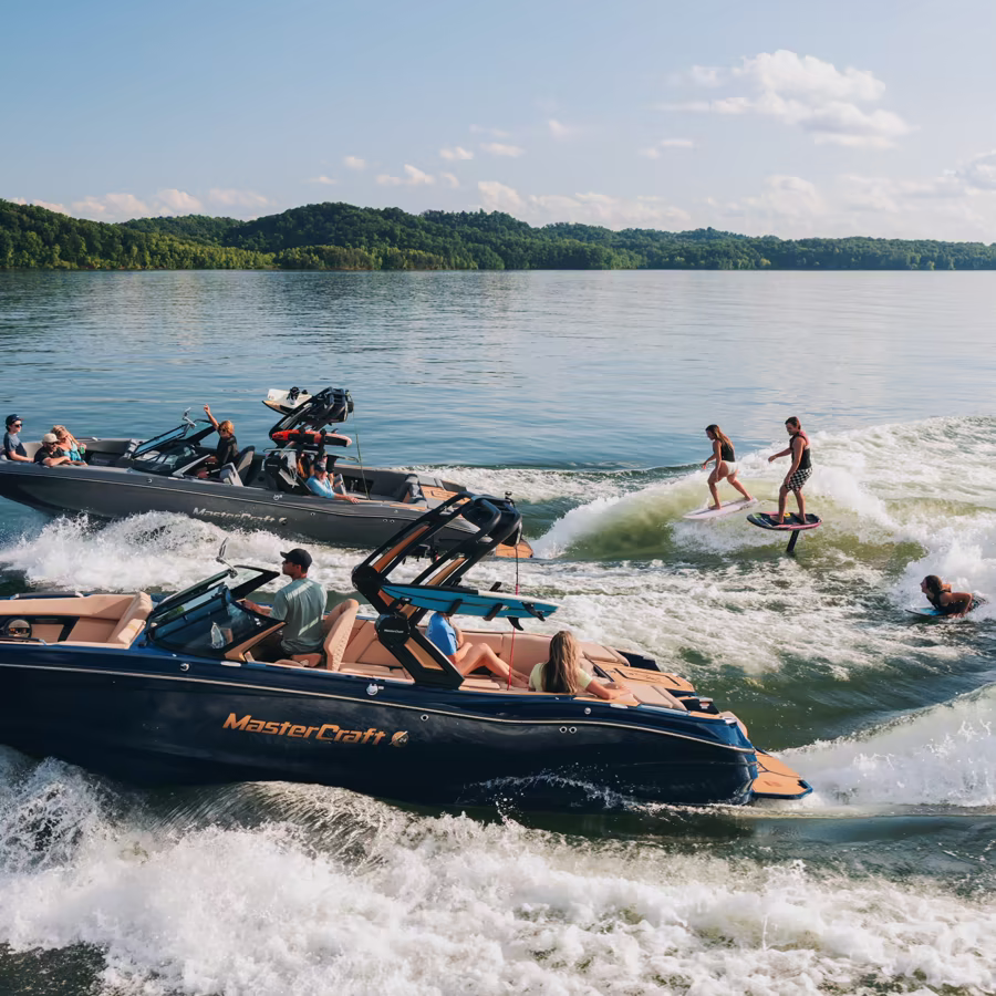Wakeboats en Lake Hopatcong