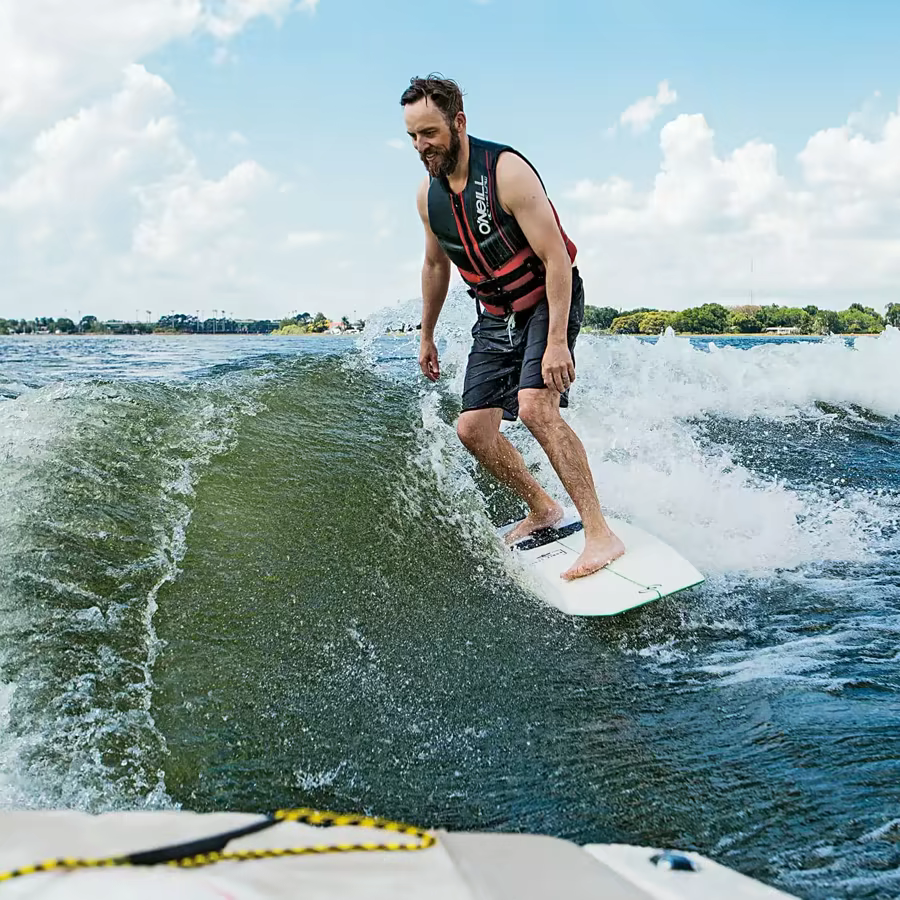Wakesurf en Lake Hopatcong